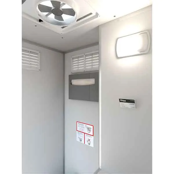 Four Unit VIP Restroom - Features