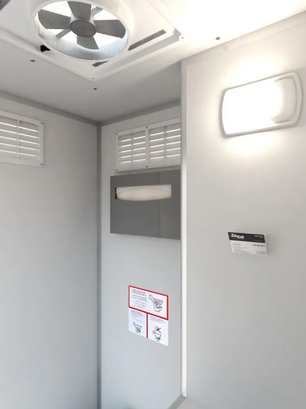 Two Unit VIP Restroom - Features