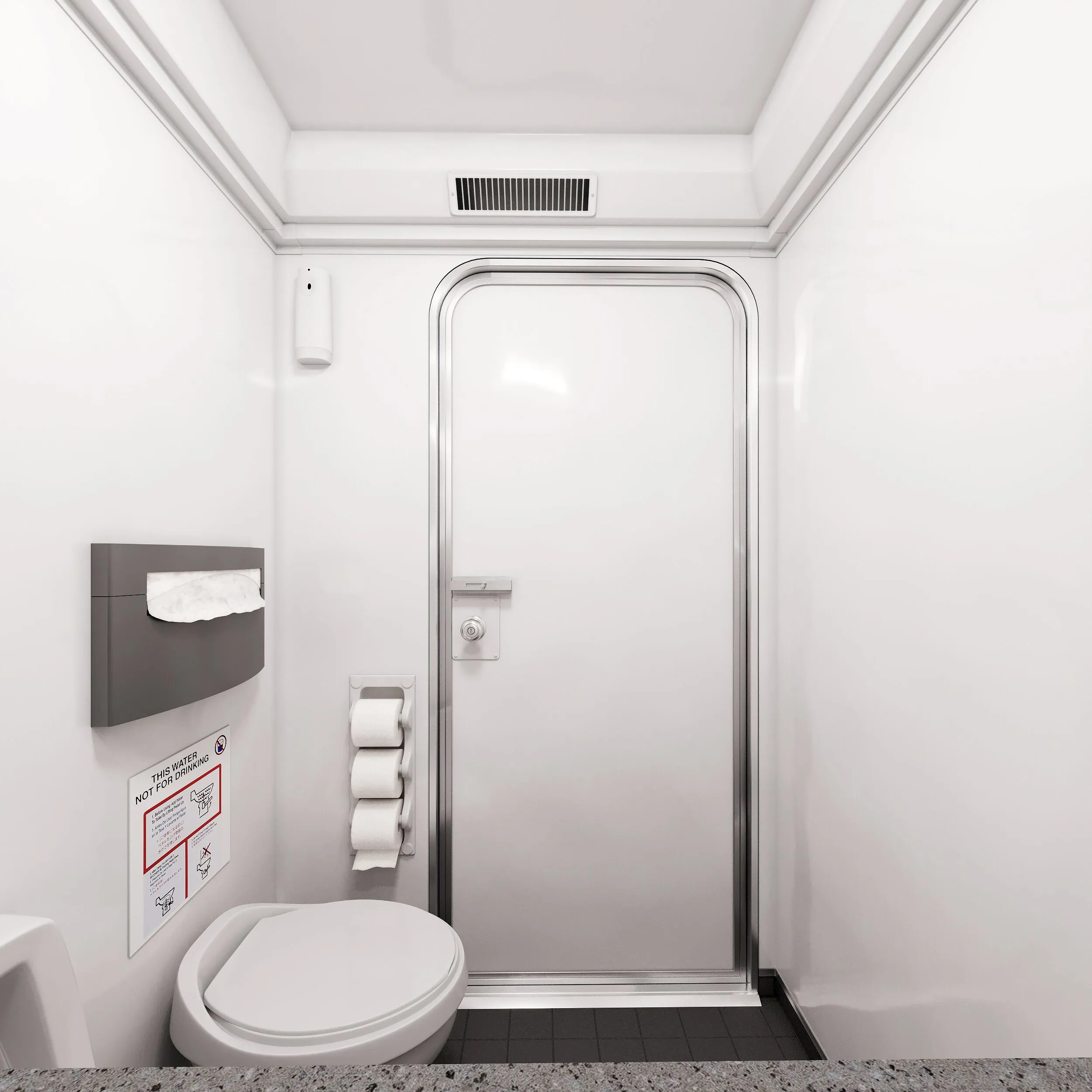Wheelchair Elite Trailer - Interior